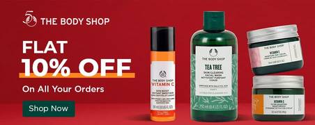The Body Shop banner